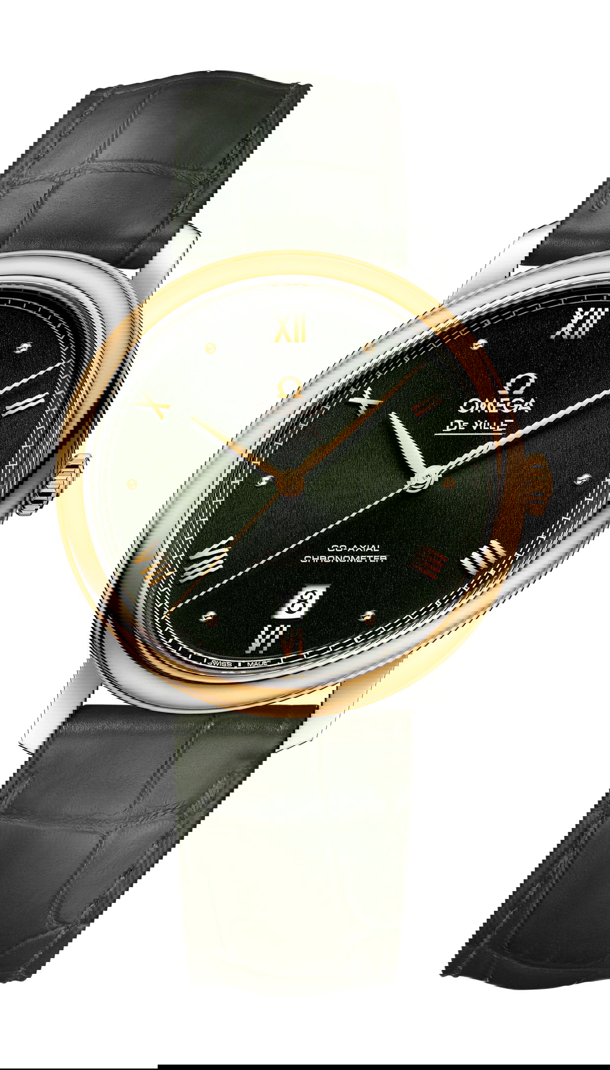 Omega De Ville luxury timepiece - detailed view