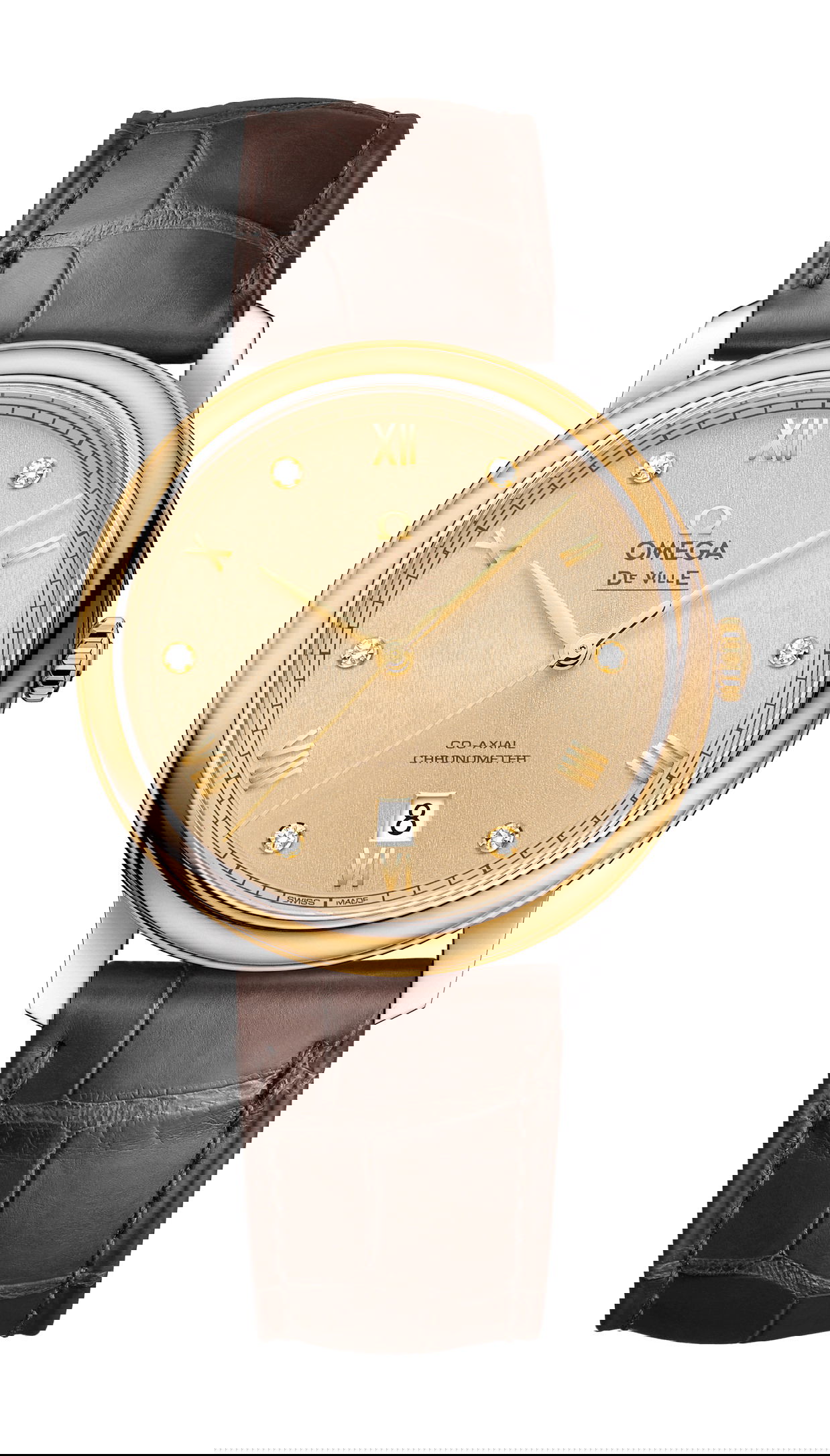 Omega De Ville luxury timepiece - detailed view