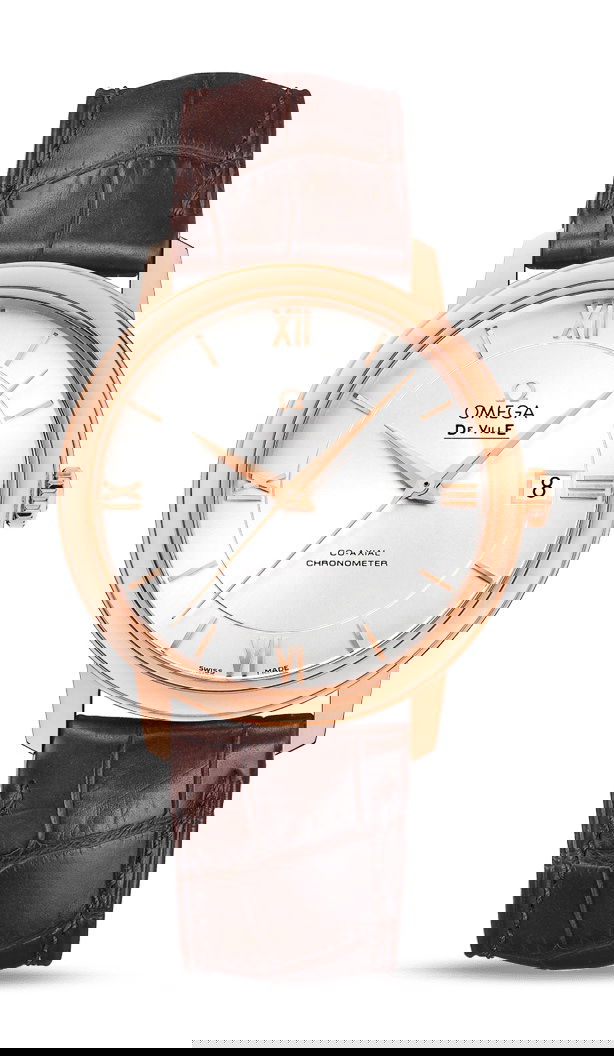 Omega De Ville luxury timepiece - detailed view