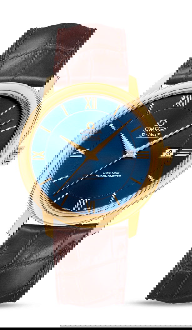 Omega De Ville luxury timepiece - detailed view