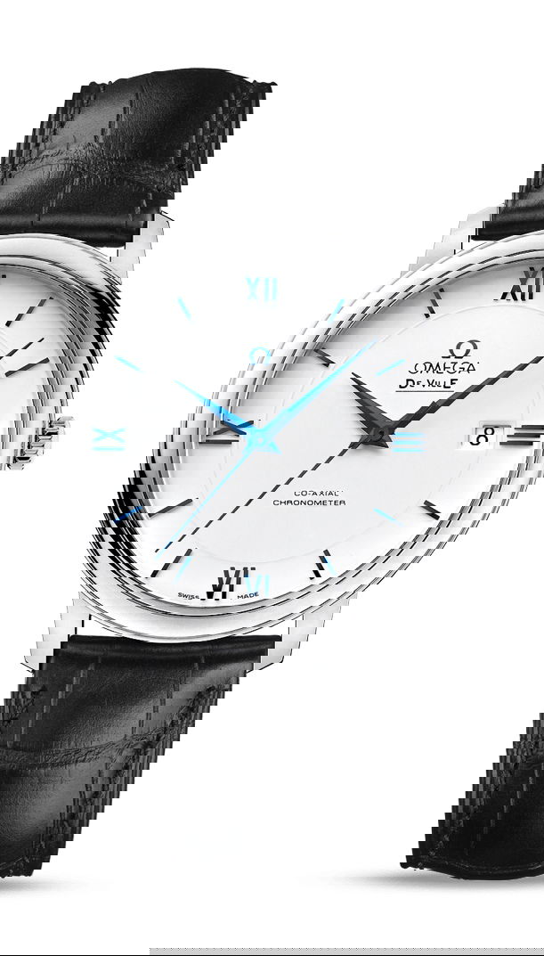 Omega De Ville luxury timepiece - detailed view