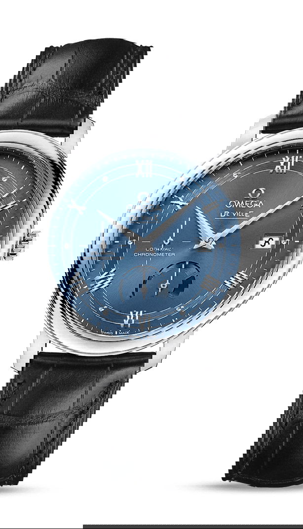 Omega De Ville luxury timepiece - detailed view