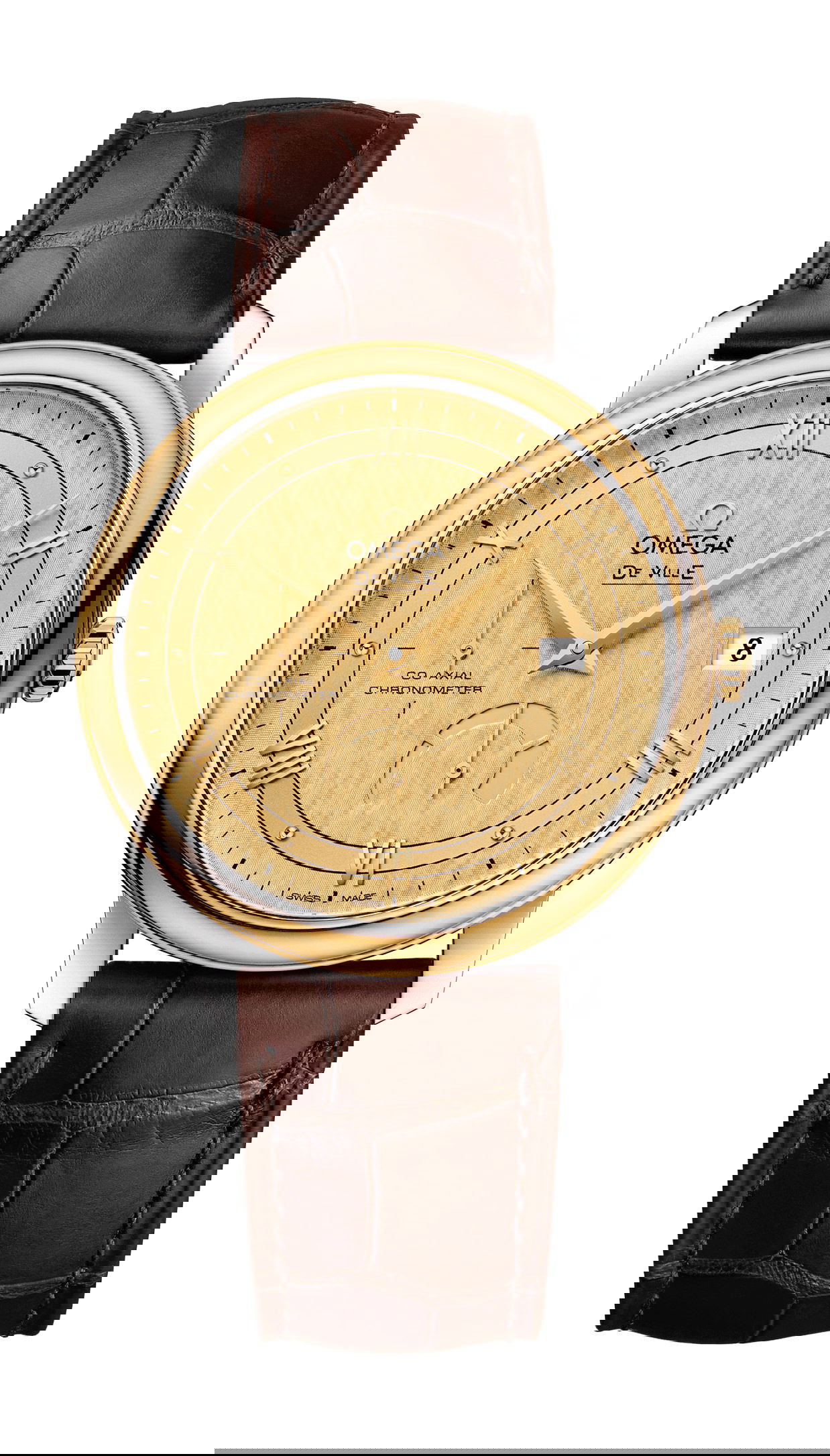 Omega De Ville luxury timepiece - detailed view