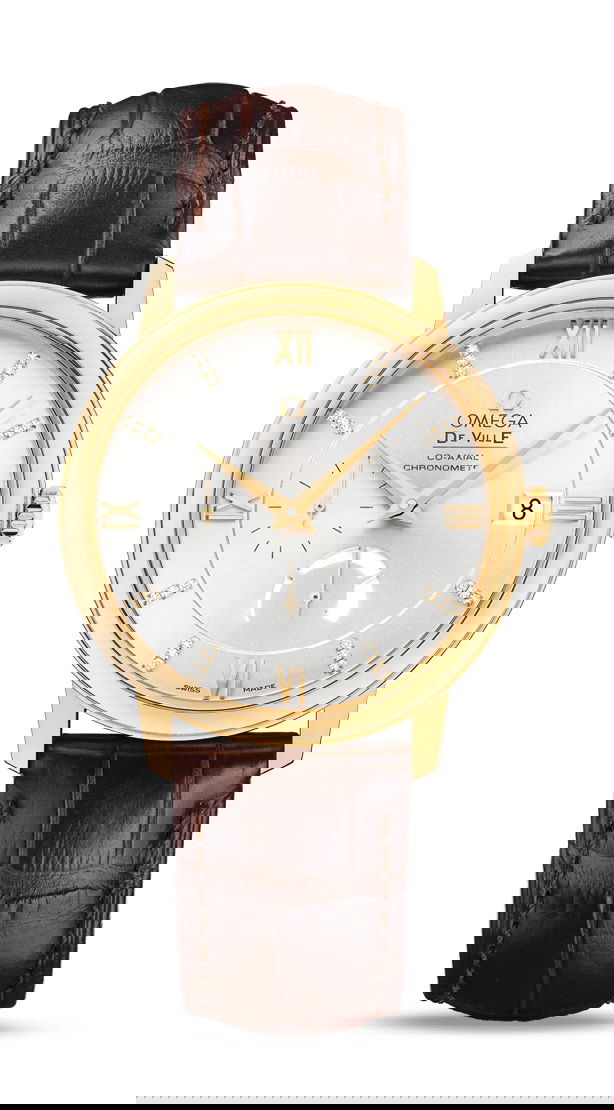 Omega De Ville luxury timepiece - detailed view