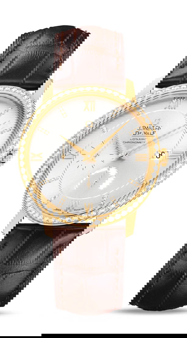 Omega De Ville luxury timepiece - detailed view