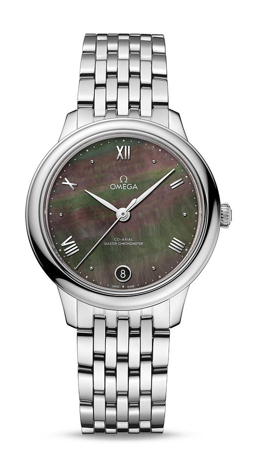 Omega De Ville luxury timepiece - detailed view
