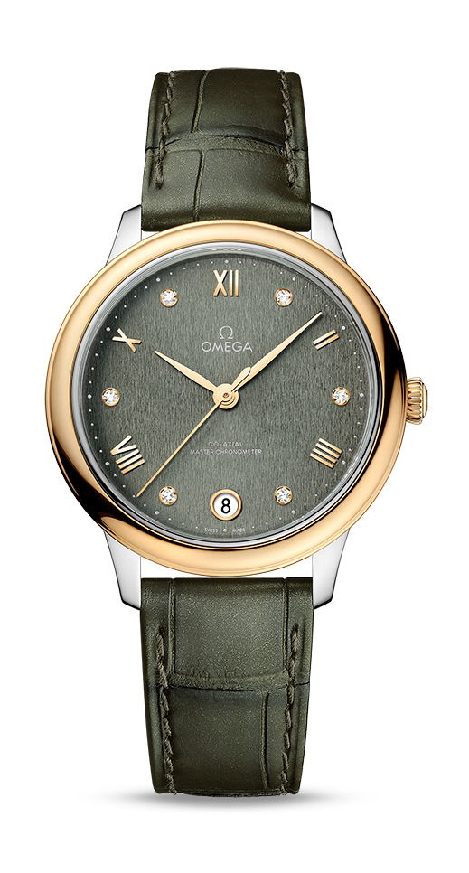 Omega De Ville luxury timepiece - detailed view