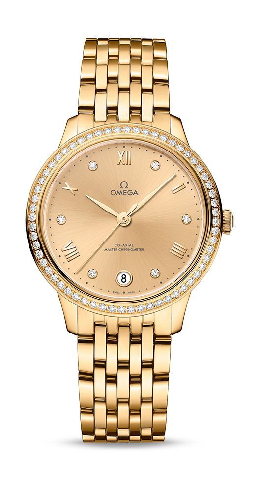 Omega De Ville luxury timepiece - detailed view