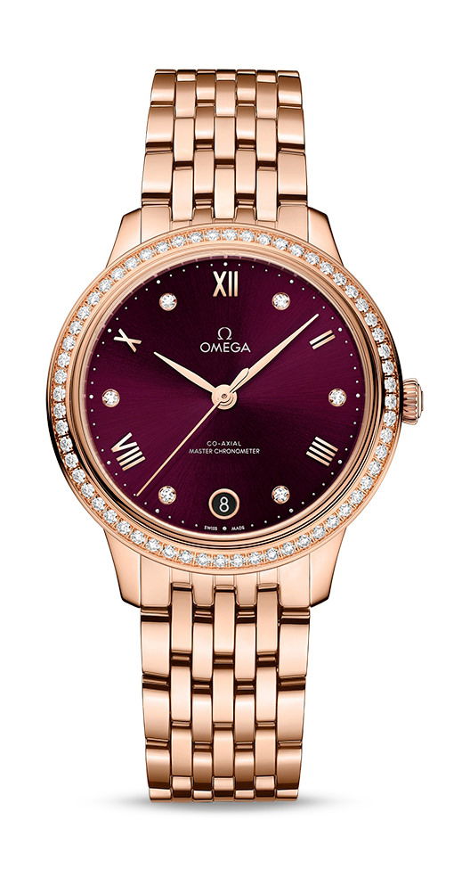 Omega De Ville luxury timepiece - detailed view