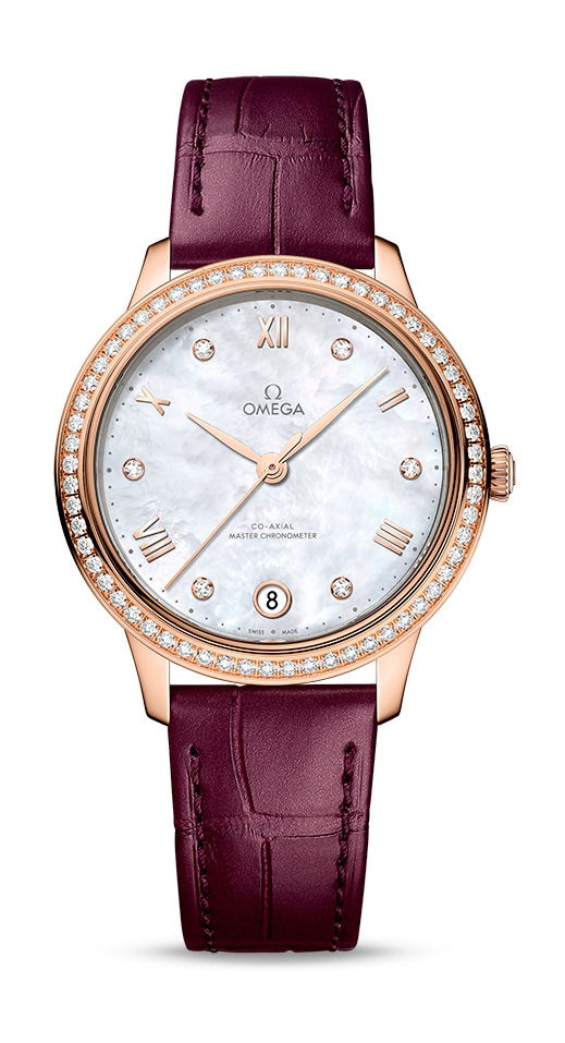 Omega De Ville luxury timepiece - detailed view