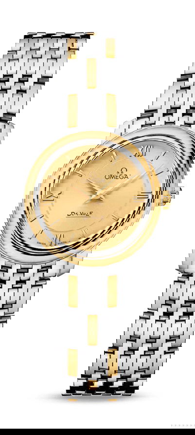 Omega De Ville luxury timepiece - detailed view