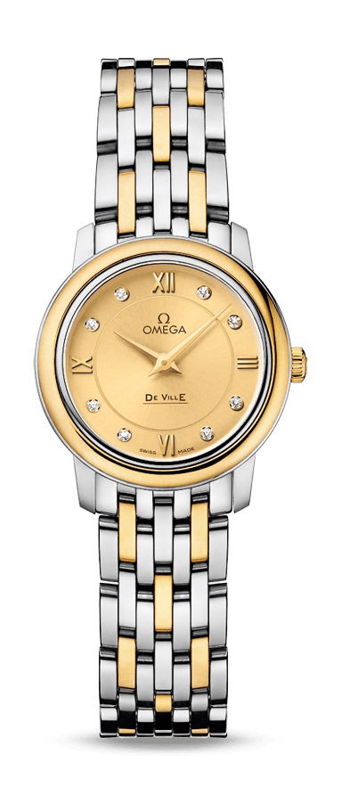 Omega De Ville luxury timepiece - detailed view