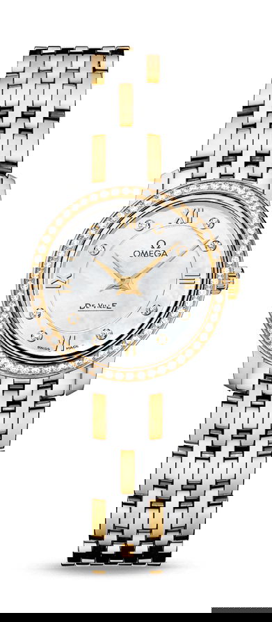 Omega De Ville luxury timepiece - detailed view