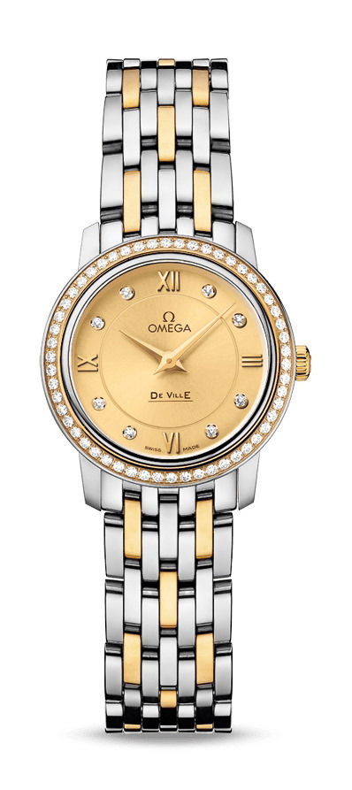 Omega De Ville luxury timepiece - detailed view