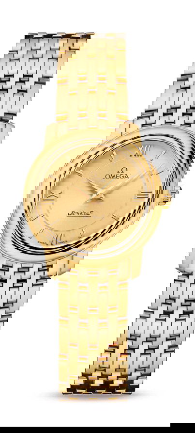 Omega De Ville luxury timepiece - detailed view