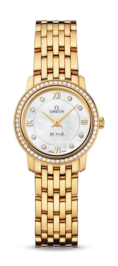 Omega De Ville luxury timepiece - detailed view