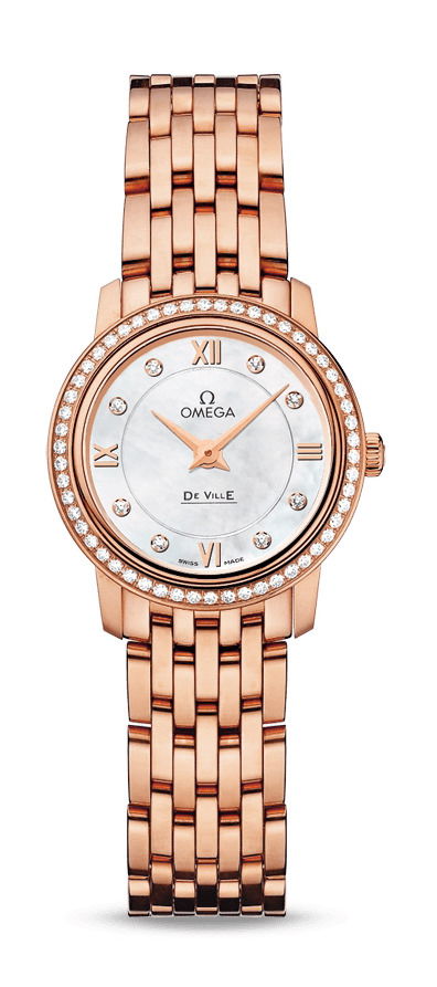 Omega De Ville luxury timepiece - detailed view