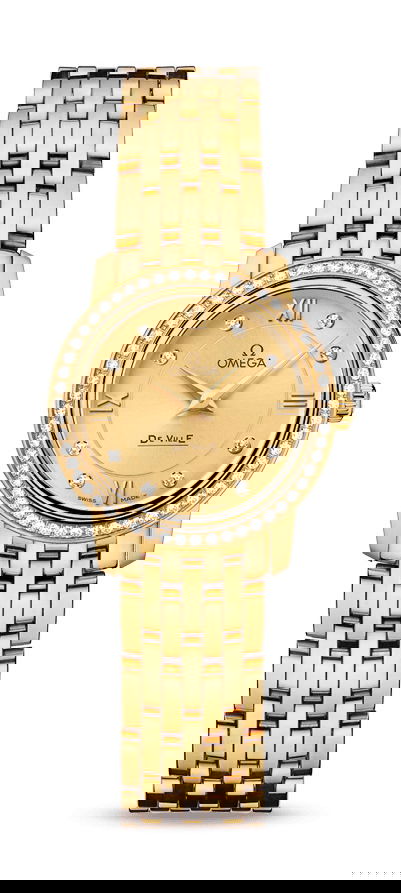 Omega De Ville luxury timepiece - detailed view