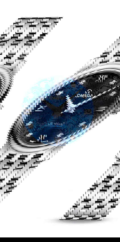 Omega De Ville luxury timepiece - detailed view