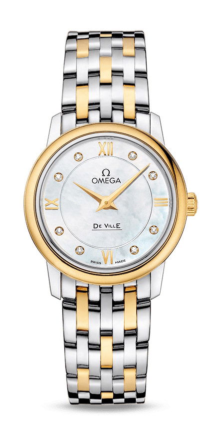 Omega De Ville luxury timepiece - detailed view