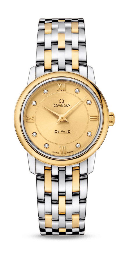 Omega De Ville luxury timepiece - detailed view