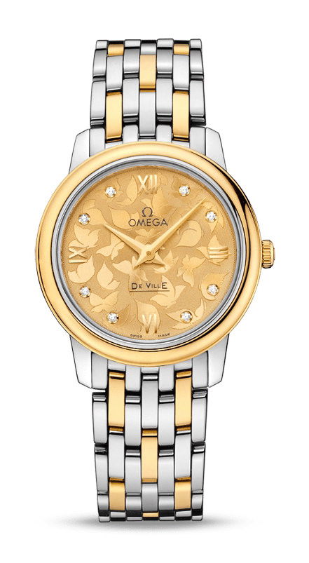 Omega De Ville luxury timepiece - detailed view