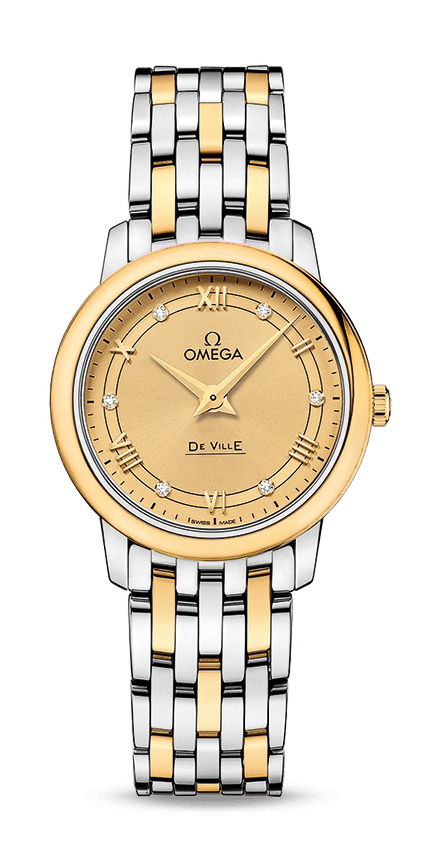 Omega De Ville luxury timepiece - detailed view