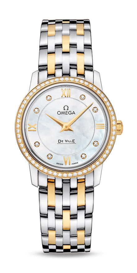 Omega De Ville luxury timepiece - detailed view