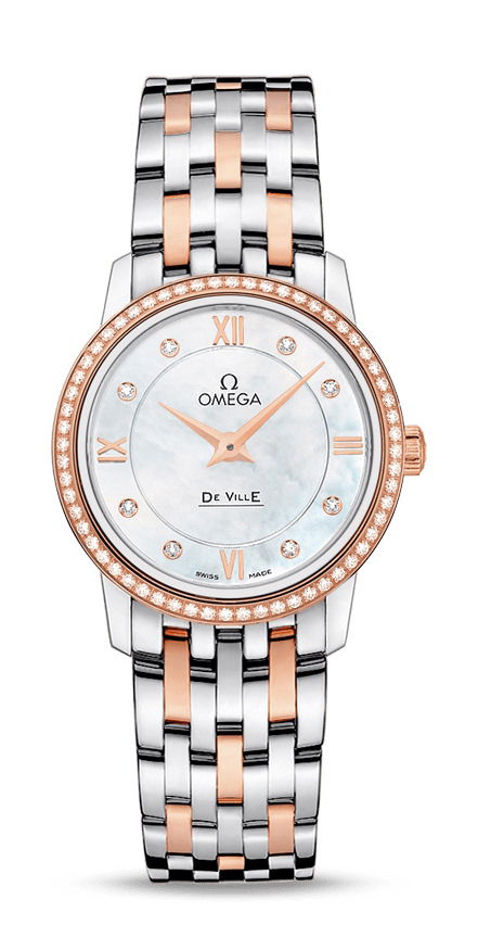 Omega De Ville luxury timepiece - detailed view