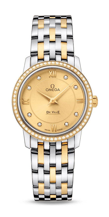Omega De Ville luxury timepiece - detailed view