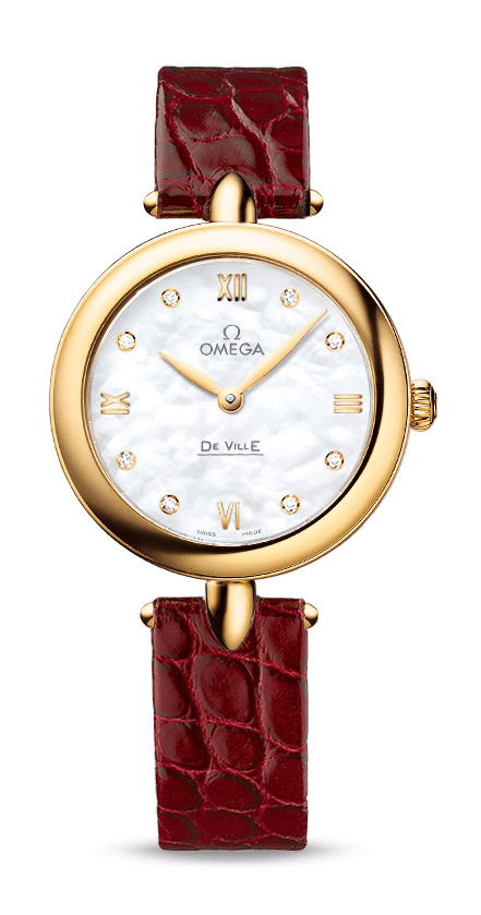 Omega De Ville luxury timepiece - detailed view