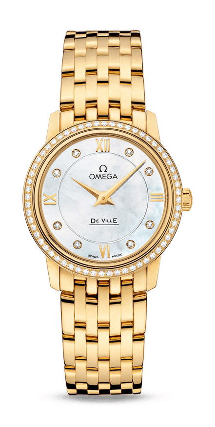 Omega De Ville luxury timepiece - detailed view