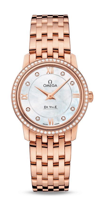 Omega De Ville luxury timepiece - detailed view