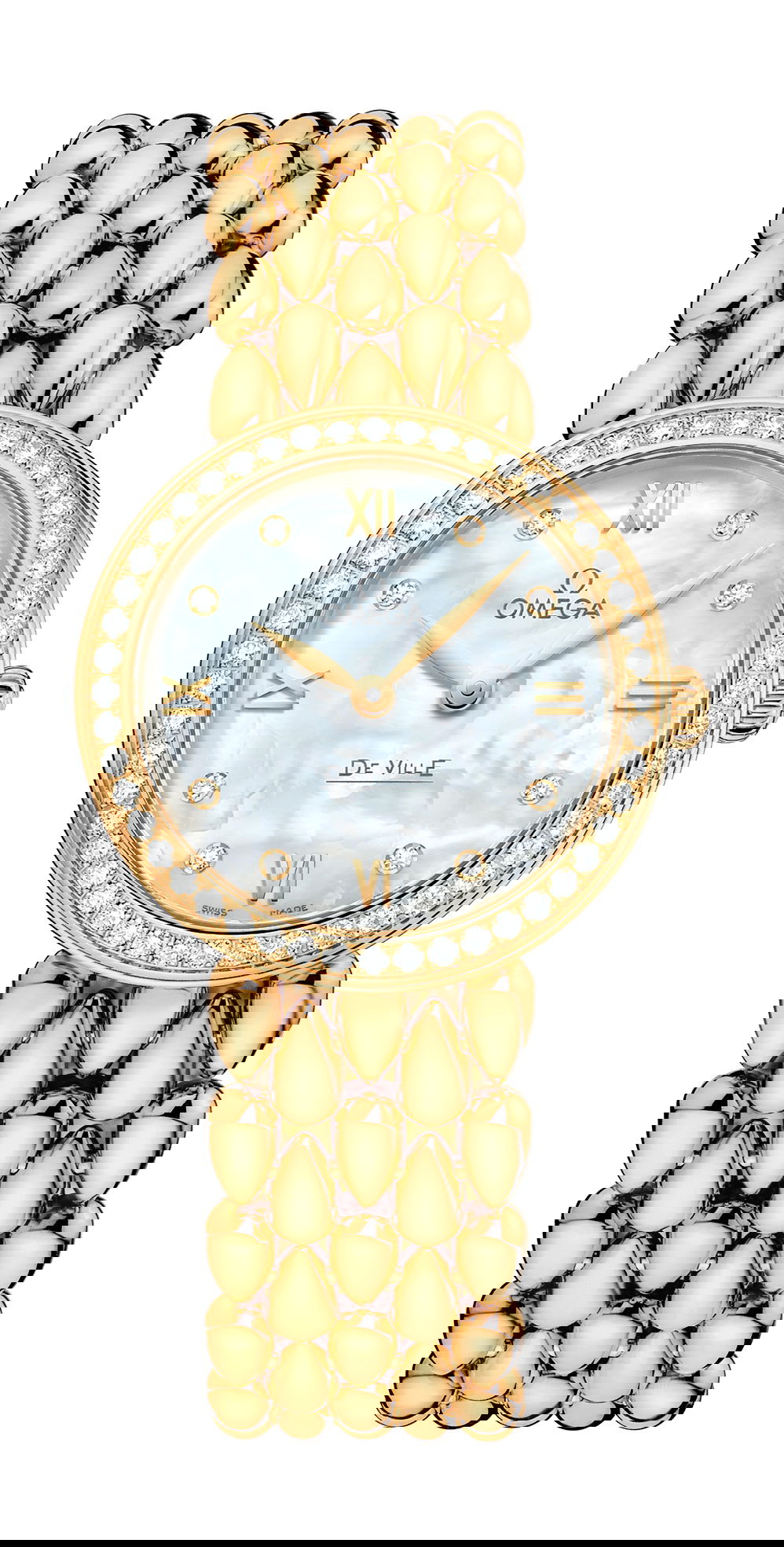 Omega De Ville luxury timepiece - detailed view