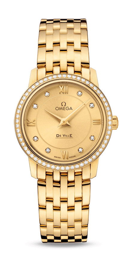 Omega De Ville luxury timepiece - detailed view