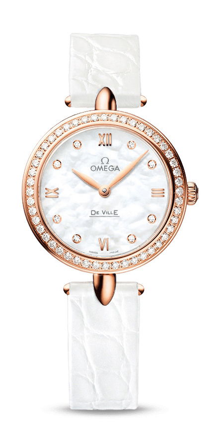 Omega De Ville luxury timepiece - detailed view