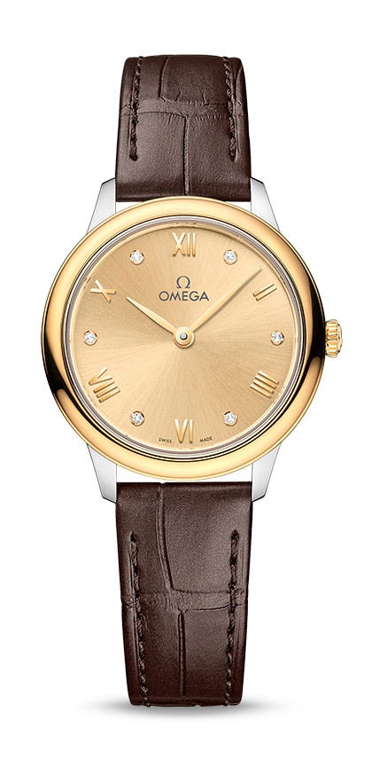 Omega De Ville luxury timepiece - detailed view