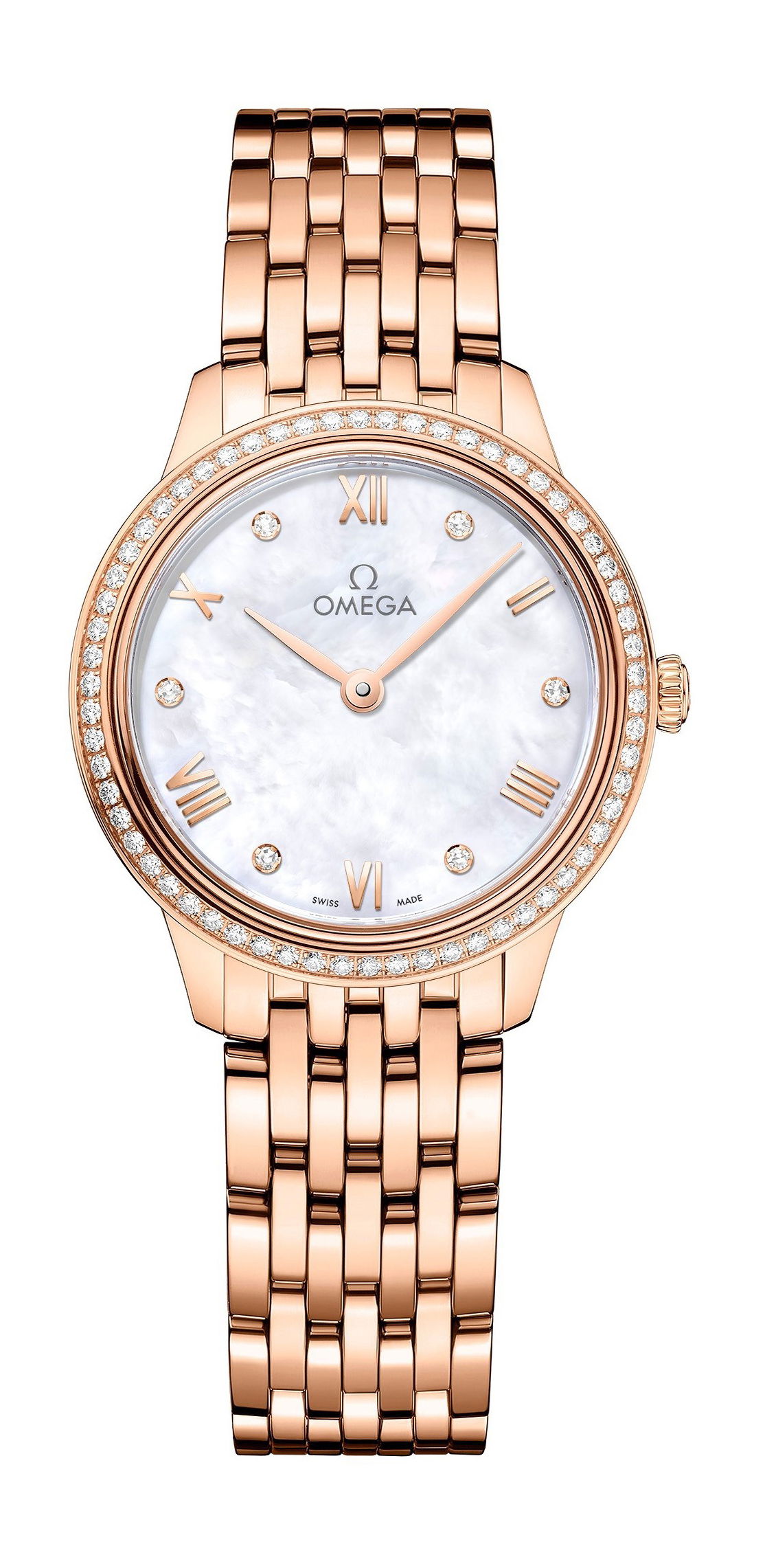 Omega De Ville luxury timepiece - detailed view