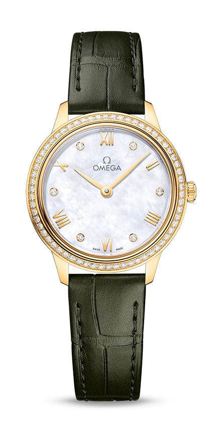 Omega De Ville luxury timepiece - detailed view