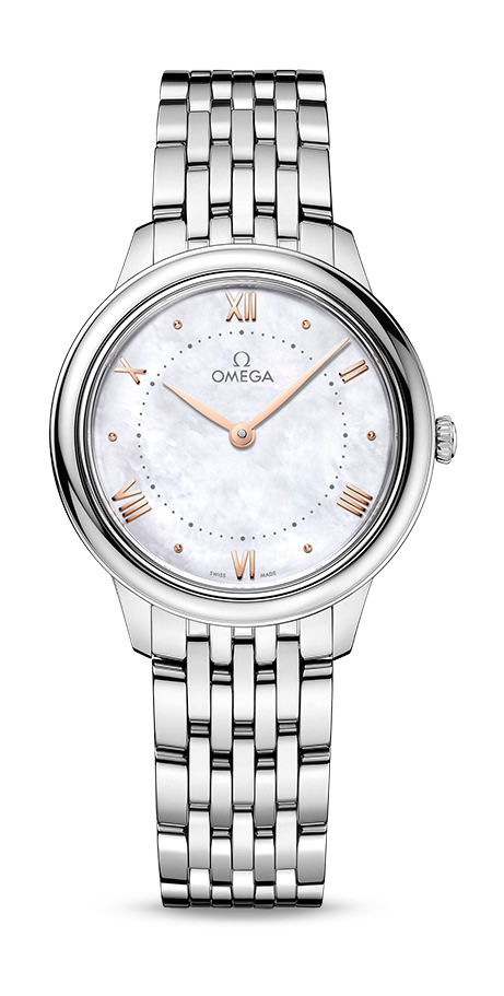 Omega De Ville luxury timepiece - detailed view