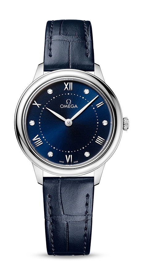Omega De Ville luxury timepiece - detailed view