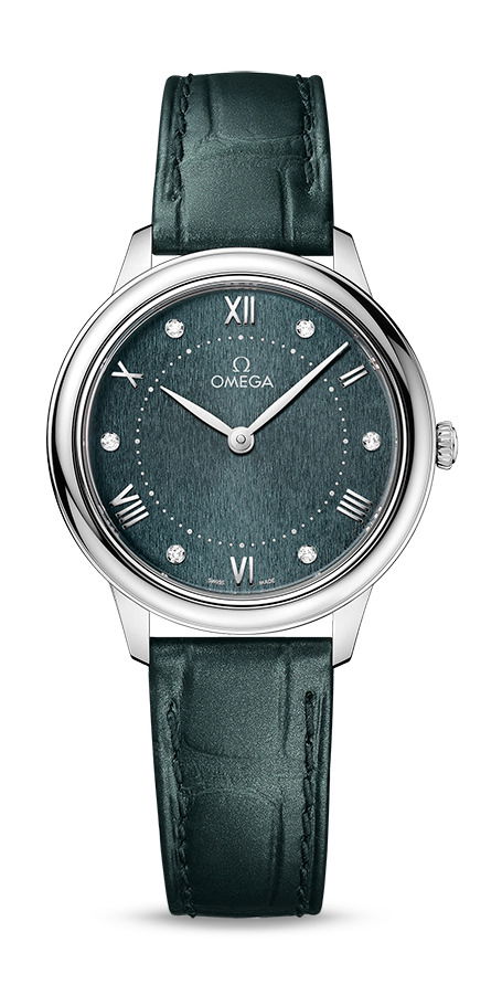 Omega De Ville luxury timepiece - detailed view