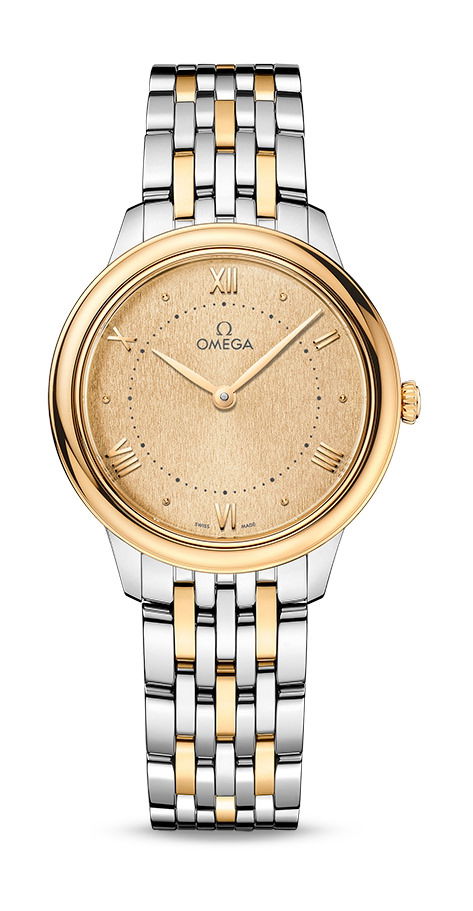 Omega De Ville luxury timepiece - detailed view