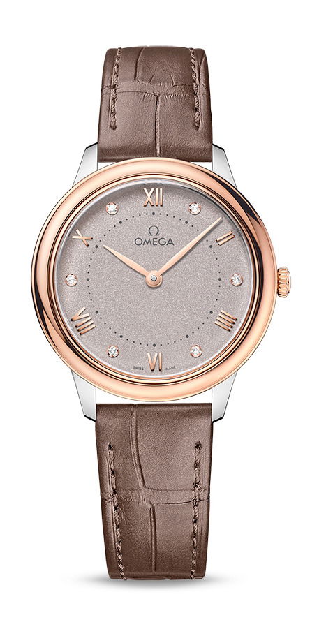 Omega De Ville luxury timepiece - detailed view