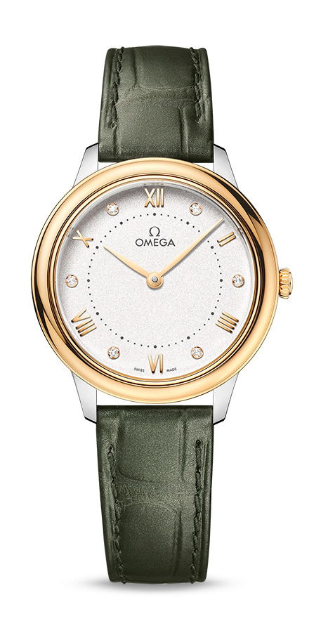 Omega De Ville luxury timepiece - detailed view