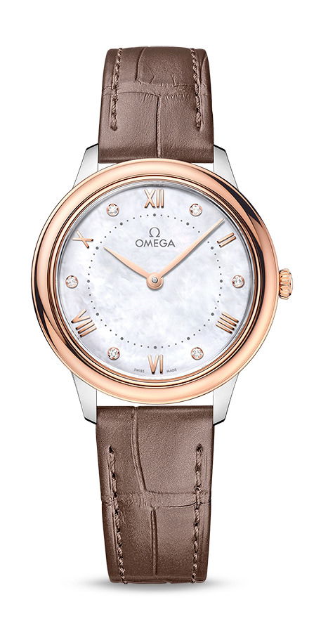 Omega De Ville luxury timepiece - detailed view