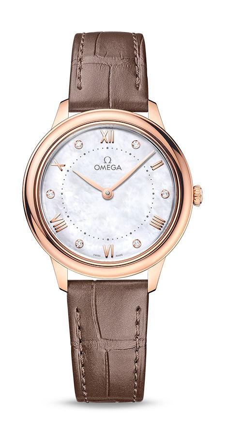 Omega De Ville luxury timepiece - detailed view