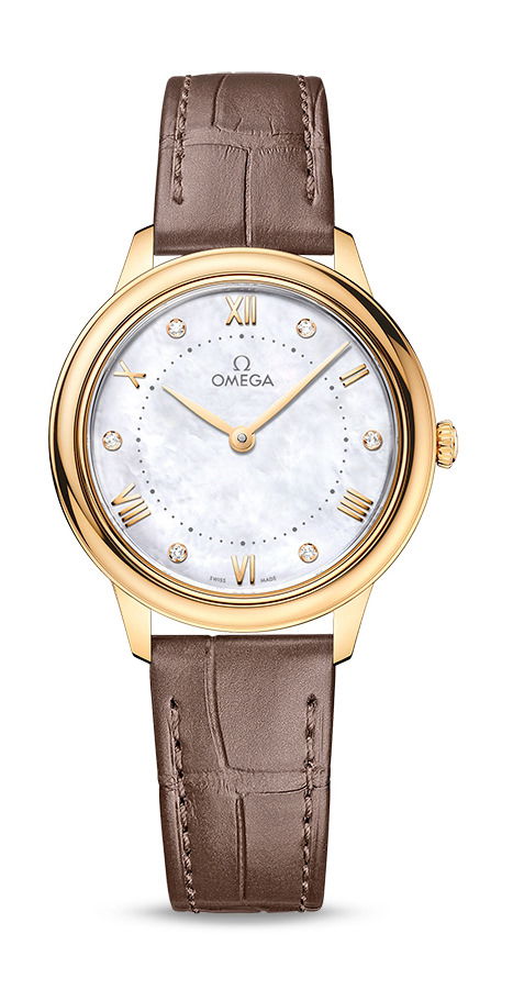 Omega De Ville luxury timepiece - detailed view