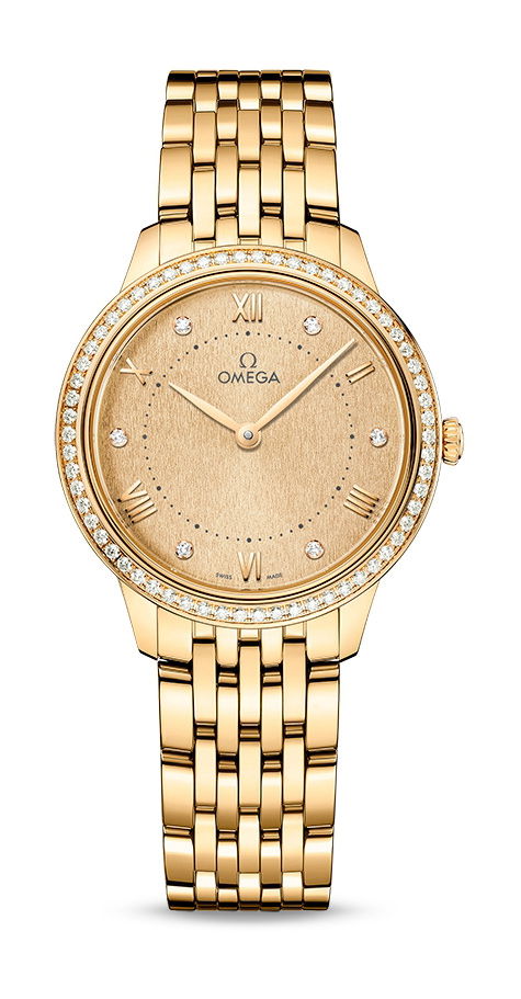 Omega De Ville luxury timepiece - detailed view