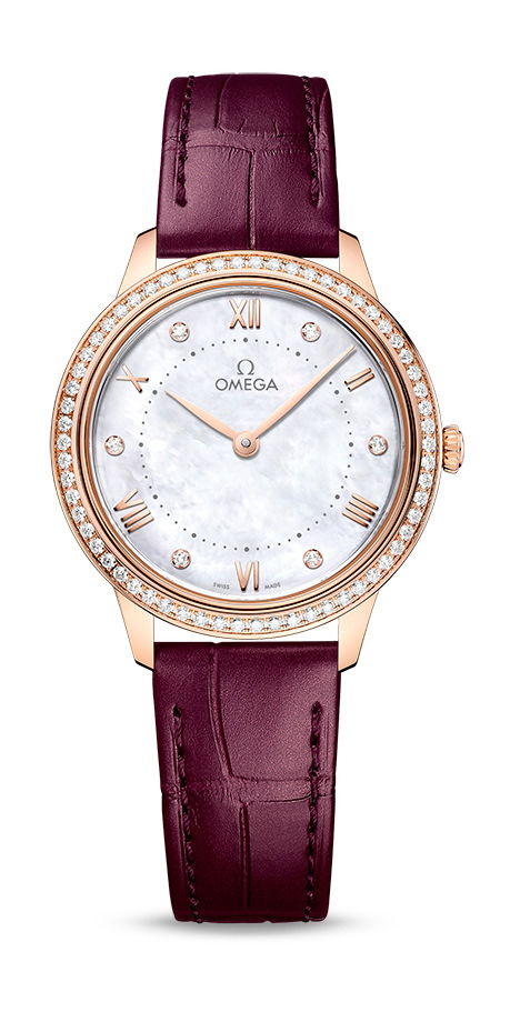 Omega De Ville luxury timepiece - detailed view